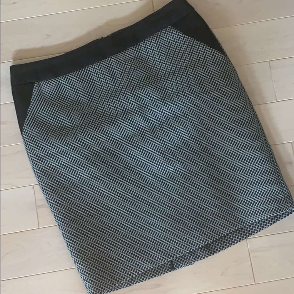 Black and white skirt